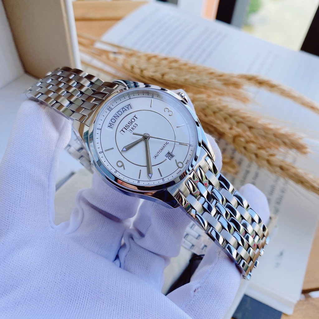 Đồng hồ nam chính hãng Tissot T038.430.11.037.00 - Máy cơ tự động - Kính sapphire