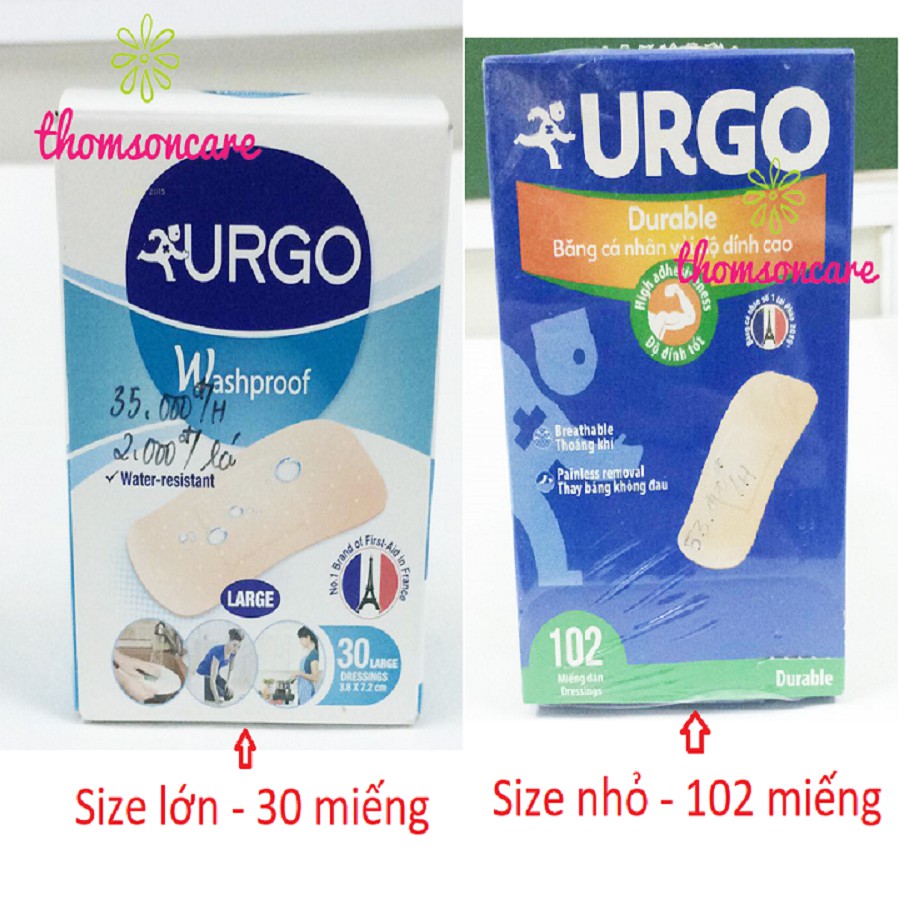 Băng cá nhân Urgo