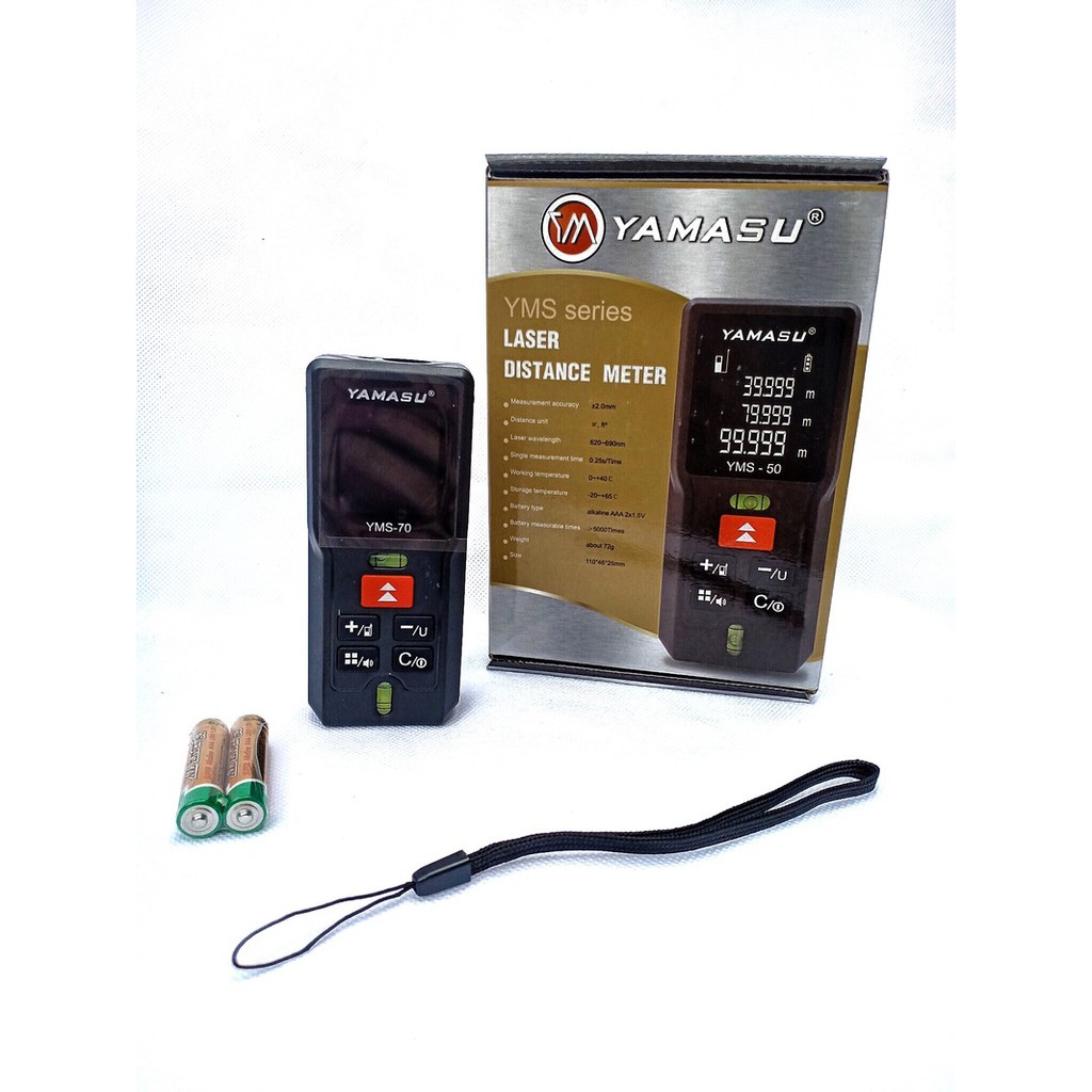 Thước đo khoảng cách Laser YAMASU 70m