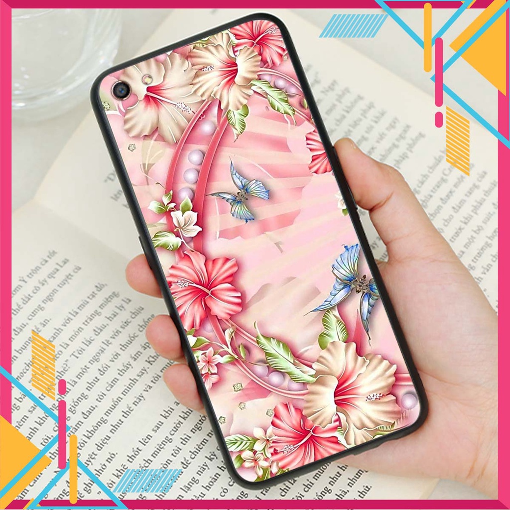 Ốp lưng Oppo A77 / F3 in hình hoa xinh xắn, hiện đại , thời trang ,phong cách
