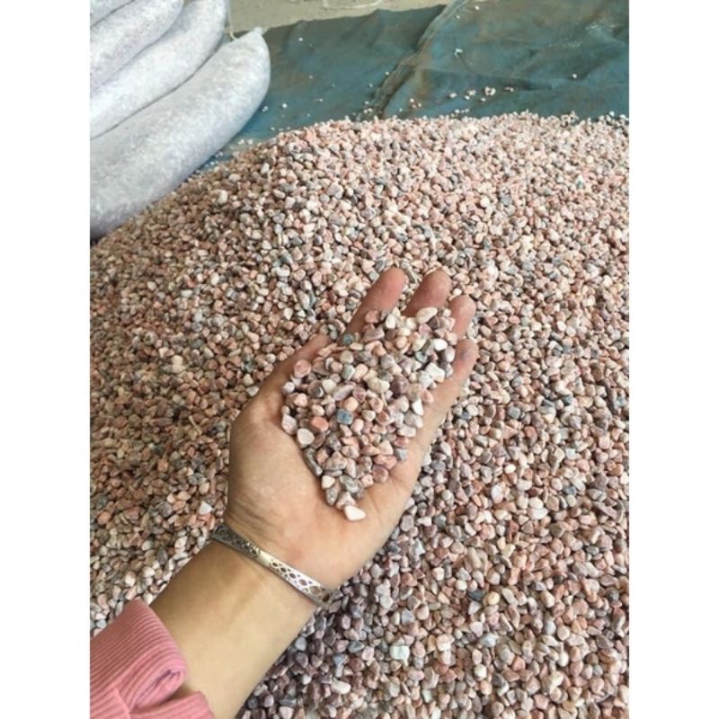 Sỏi Đá Trang Trí Hồ Cá, Tiểu Cảnh, Sân Vườn,  BAO ~13KG