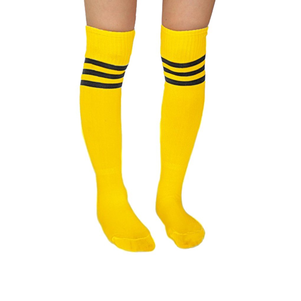 Vớ qua gối viền sọc Unisex mềm mại