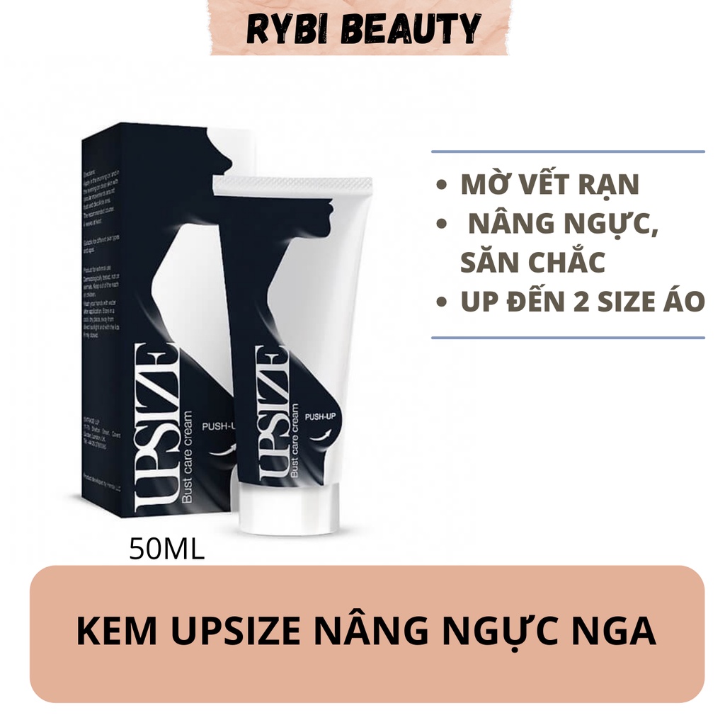 Kem nở ngực Upsize Nga nâng nở ngực Hàng chuẩn có tem hãng