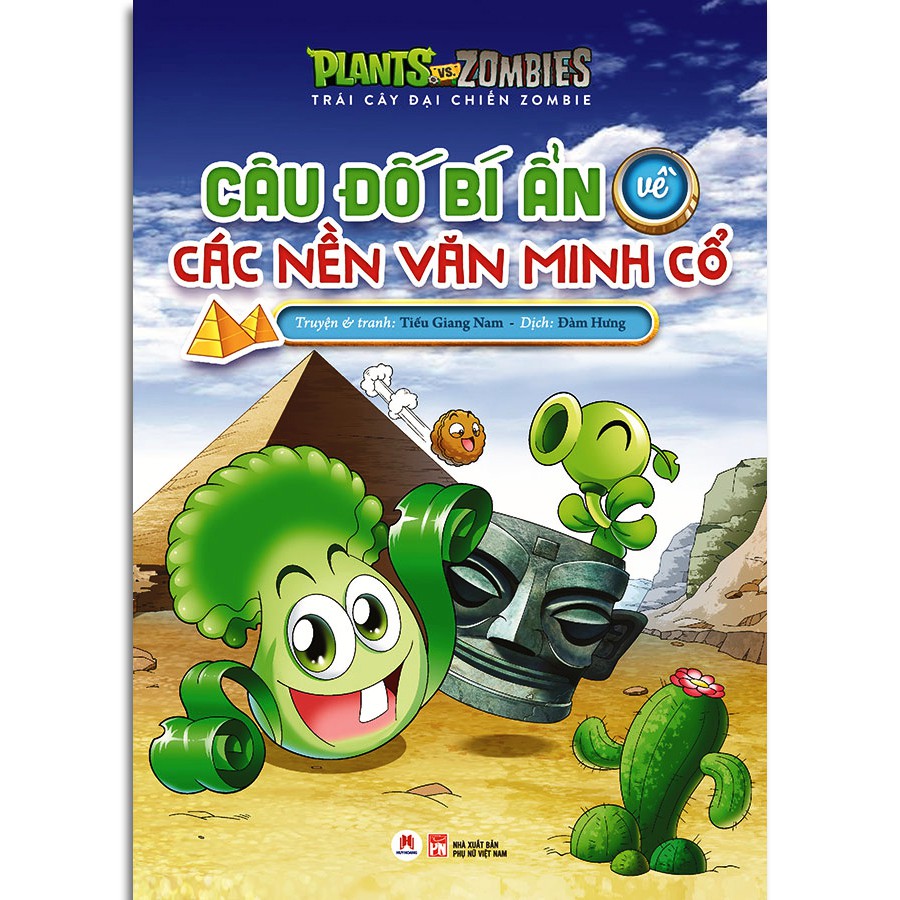 Sách - Trái Cây Đại Chiến Zombie - Câu Đố Bí Ẩn Về Các Nền Văn Minh Cổ