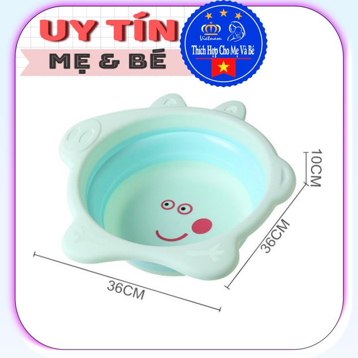 Thau Rửa Mặt Hình Con Heo Dễ Thương Cho Bé Yêu - Sunflower, Vật liệu bảo vệ môi trường, an toàn và không độc hại