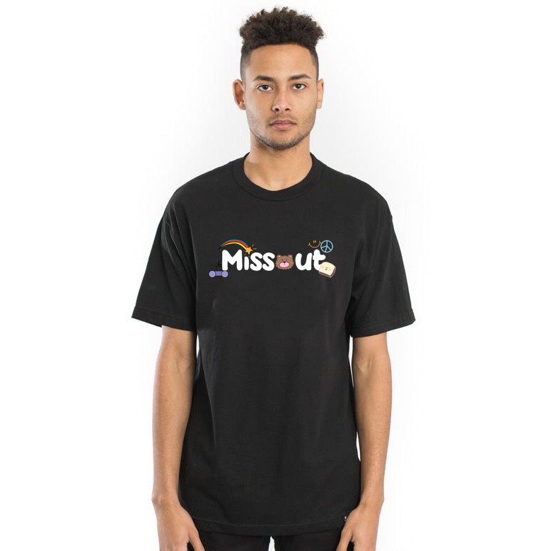 Áo thun nam nữ MISSOUT GẤU, Áo thun tay lỡ nam nữ UNISEX , Dricco_offcial