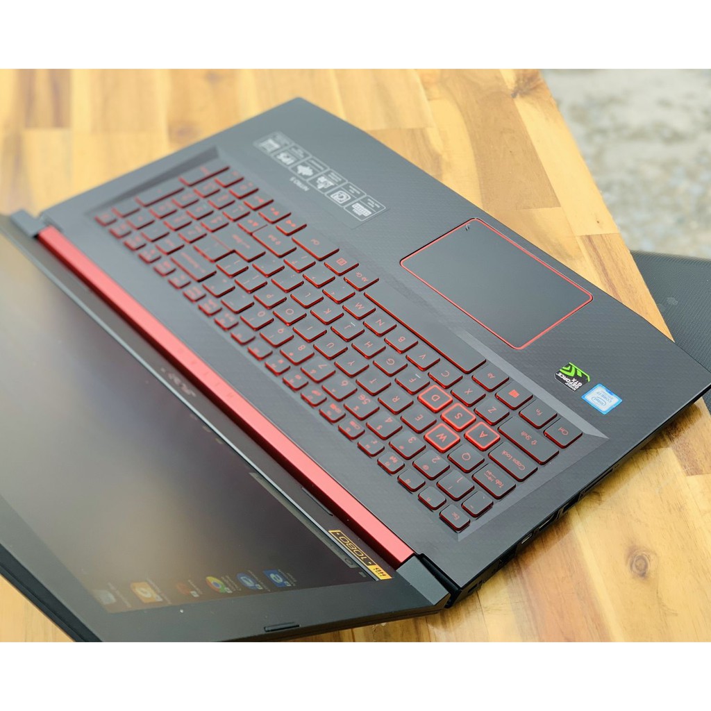 Laptop Gaming Acer Nitro 5 AN515-52, i7 8750H 8G SSD128+1T Vga GTX1050Ti 4G Full HD Đèn phím Giá rẻ | BigBuy360 - bigbuy360.vn