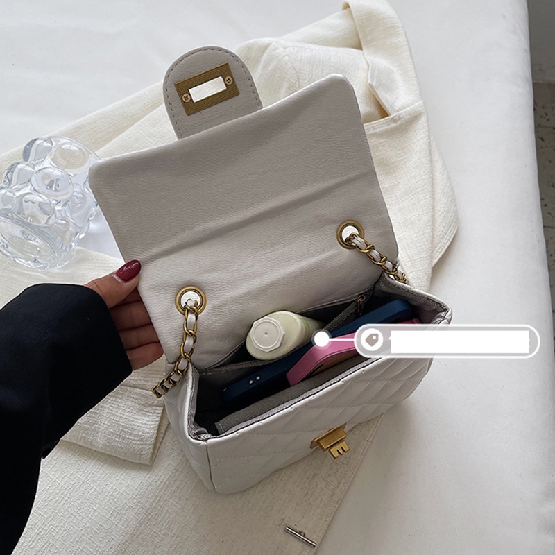 Túi đeo chéo IELGY hình vuông cỡ nhỏ thời trang Hàn Quốc cho nữ