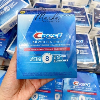 [TÁCH LẺ 1 Miếng] Miếng Dán Trắng Răng Crest 3D White Supreme/ Professional/ 1 Hour/ Glamorous