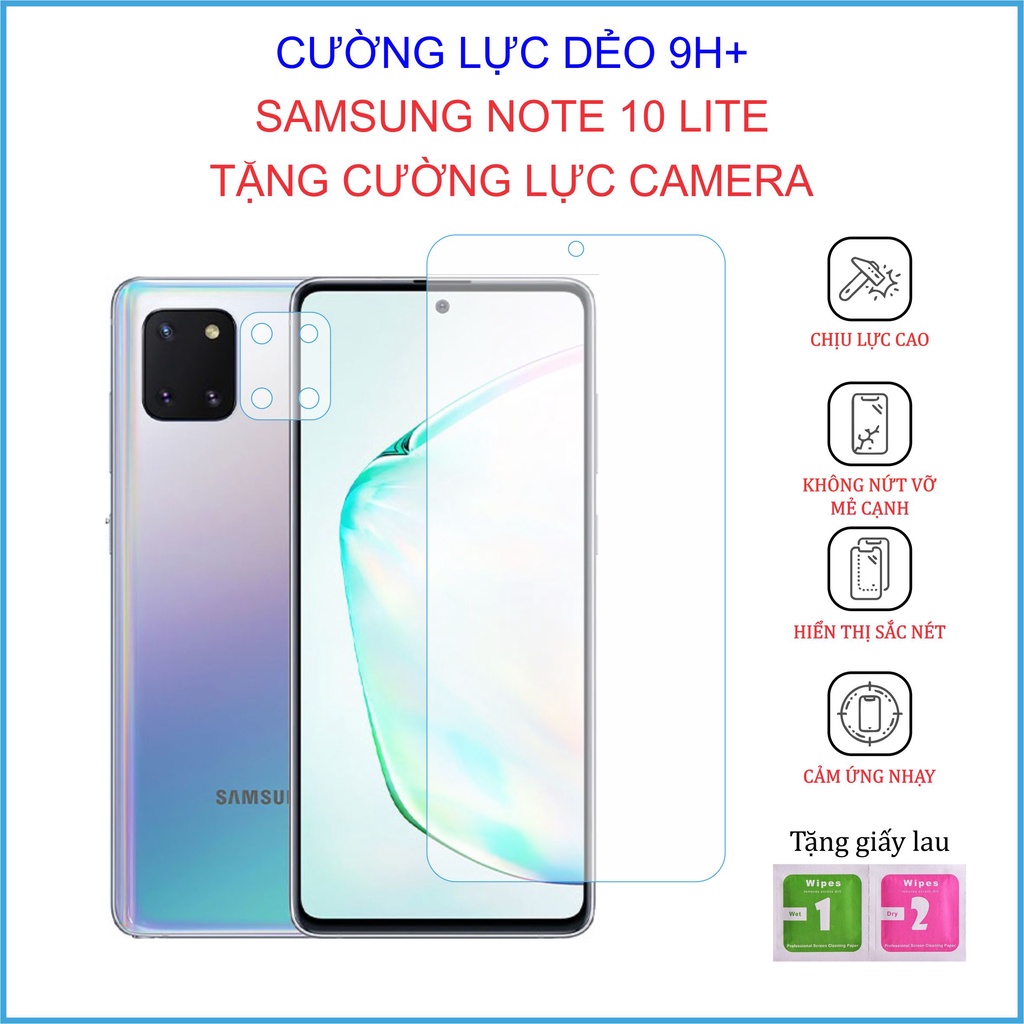 Cường lực dẻo Samsung Note 10 lite