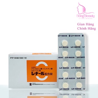 Viên uống vitamin c trắng da, mờ thâm nám cinal c 100 viên nhật bản