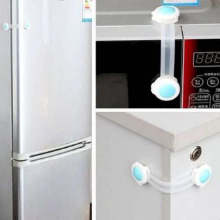 Sét 2 khóa gài tủ lạnh , tủ gỗ