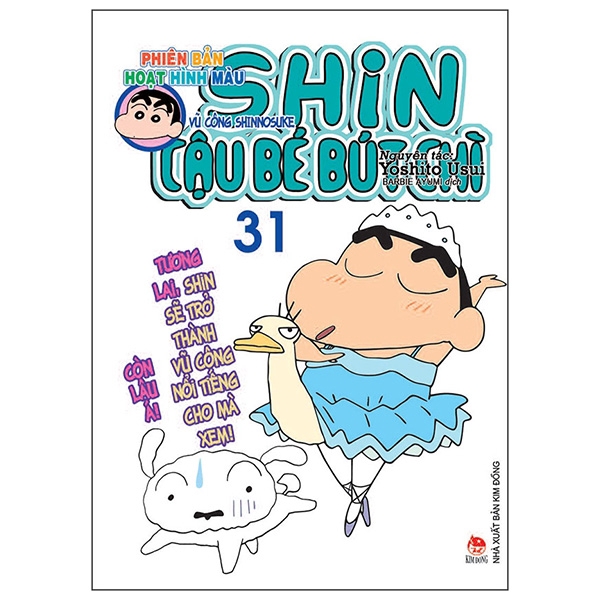 Sách - Shin - Cậu Bé Bút Chì - Hoạt Hình Màu - Tập 31 (2019)