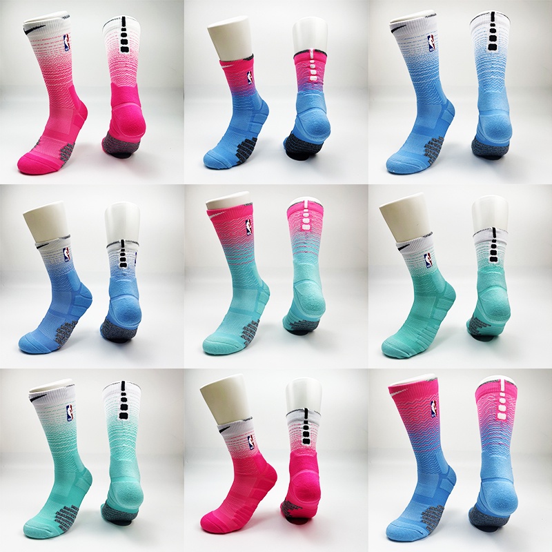 2025 nba Tất Bóng Rổ Gradient Tất Thể Thao Tất Elite Tất Hút Mồ Hôi Thoáng Khí