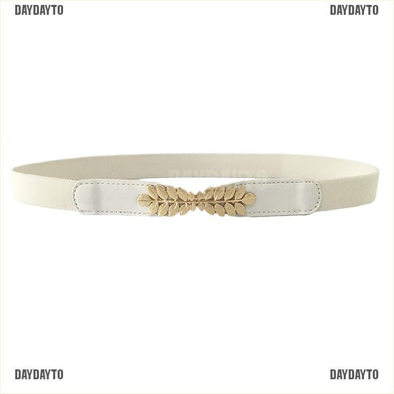Thắt lưng nữ sang trọng khóa hình chiếc lá