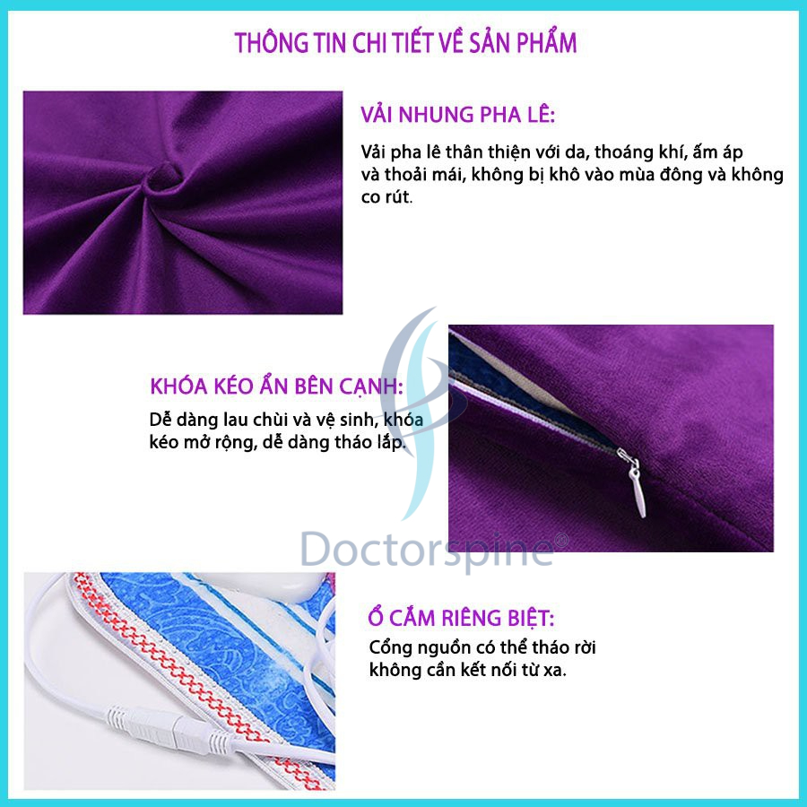 Thảm ngải cứu Trung Hoa sưởi ấm trị đau mỏi lưng xương khớp hiệu quả