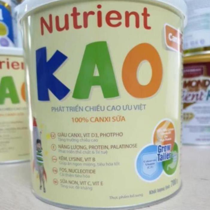 Sữa bột Nutrient KAO 700g Date T4.2023