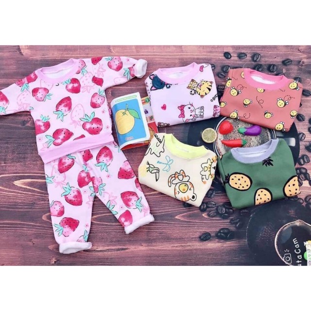 SET 5 BỘ NỈ BÔNG HÀNG LOẠI 1