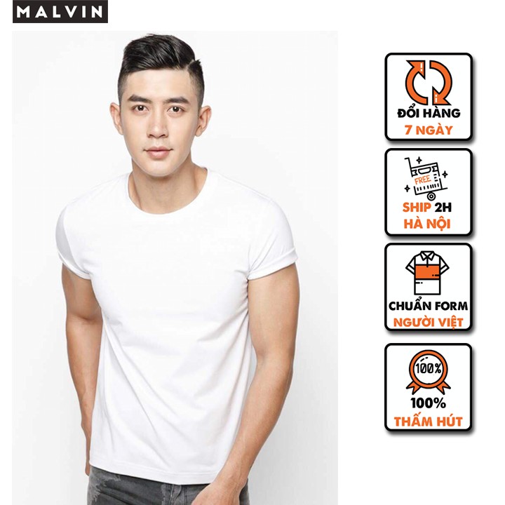 Áo ThunTrơn Nam Màu Đen Basic Chất Dày Mềm Đẹp Không Xù Form Hàn Quôc MALVIN MALT001 | BigBuy360 - bigbuy360.vn