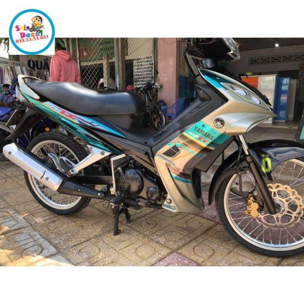 Tem rời ex 2010 in chất liệu decal Crom ko bay màu. Có shop bán Crom giả ae lưu ý.