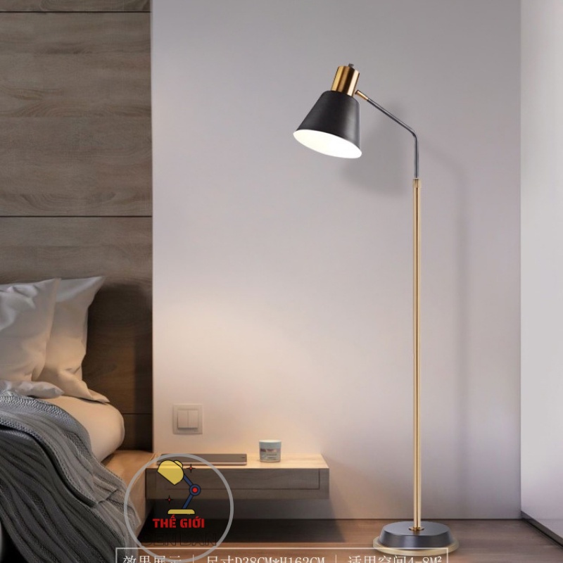 Đèn Cây Đứng Đọc Sách Eurostyle Favorlamp YN6626F phong cách Châu Âu trang trí phòng khách, phòng ngủ, đọc sách