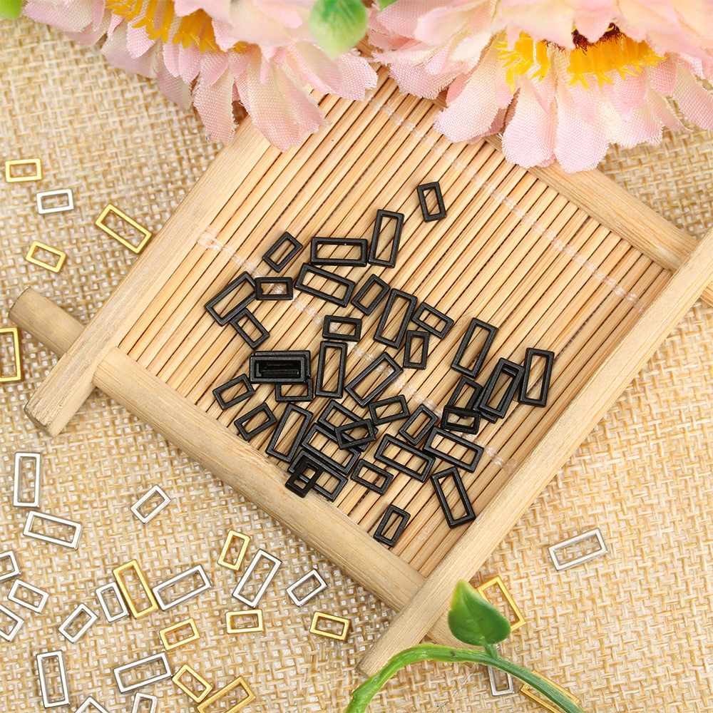 Bộ 20 / 40 Khóa Nhựa 4mm / 6mm Mini 3 Màu