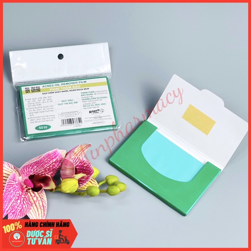 GIẤY THẤM DẦU ACNES Oil Remover Paper/Film  - Minpharmacy