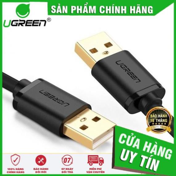 Dây cáp truyền dữ liệu 2 cổng USB 2.0, dài từ 0.25-3m chính hãng UGREEN US102 ✔HÀNG CHÍNH HÃNG ✔