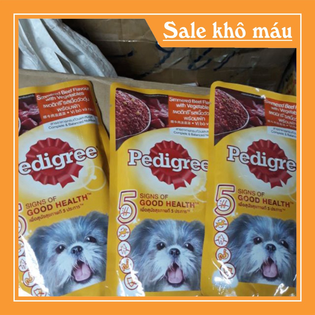 Thức ăn chó Pate cho chó gói 130g