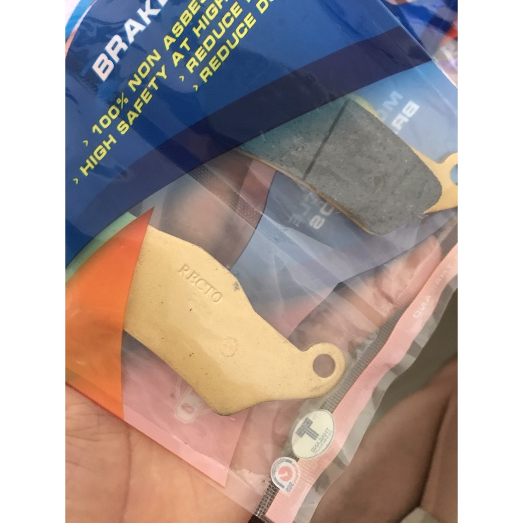 Bố thắng đĩa Recto trước cho Suzuky Satria, Raider FI (má phanh)