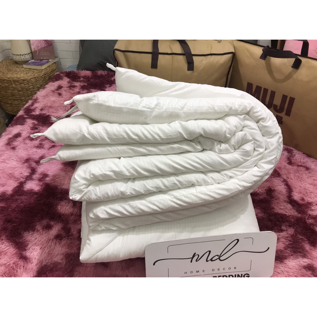 Ruột chăn Muji cao cấp xuất khẩu, Ruột chăn bông Bedding.Decor - Chăn ga gối có túi đựng phong cách
