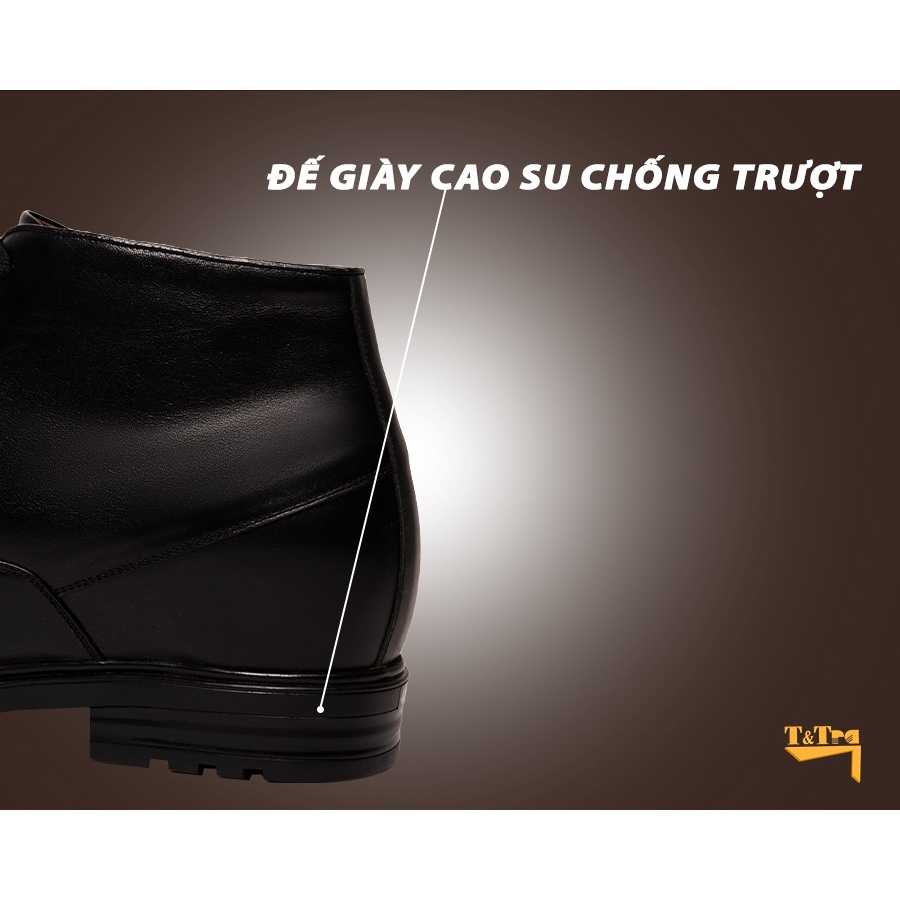 [ 8CM ] Giày Độn Nam T&amp;TRA T106Đ