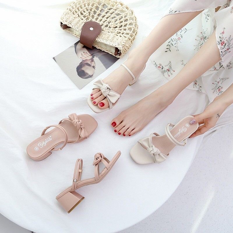 Guốc cao gót 5p hàng Quảng Châu có size từ 34-40