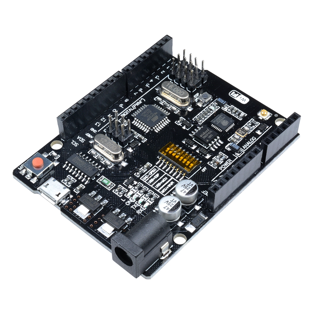 Bảng Mạch Phát Triển Uno R3 Wifi Atmega328p Esp8266 32mb Usb-ttl Ch340g Dành Cho Arduino