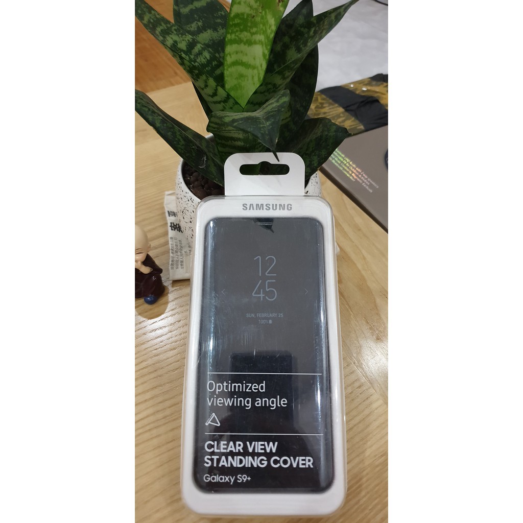 Bao da clearview s10 plus chính hãng