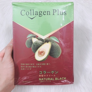 Nhuôm đen tinh chất bơ collagen plus phủ bạc 100%