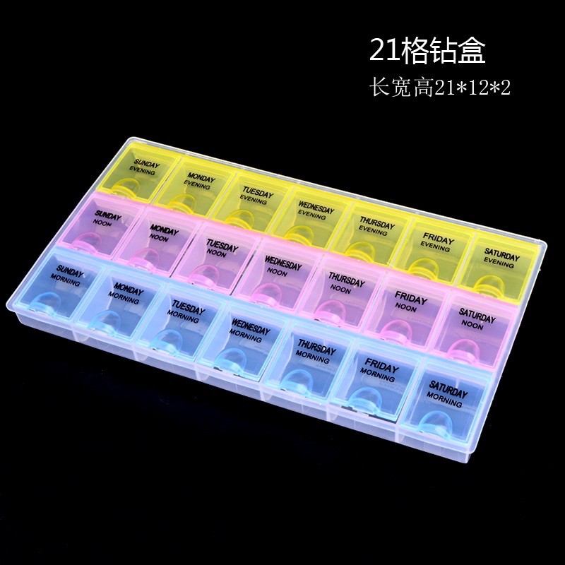 hộp nhựa 21 ô