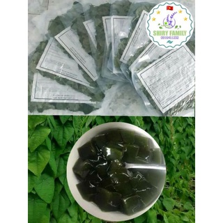 1 kg lá Sương sâm lông khô + bột nang mực (hút chân không)