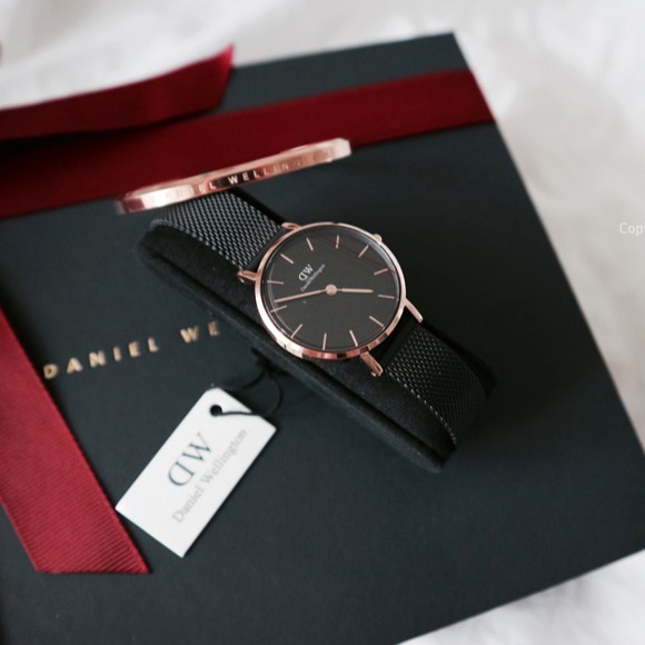 Đồng Hồ Nữ Daniel Wellington Classic Petite Ashfield Rose Gold & Cuff DW V1 Chính Hãng - OtisWatch