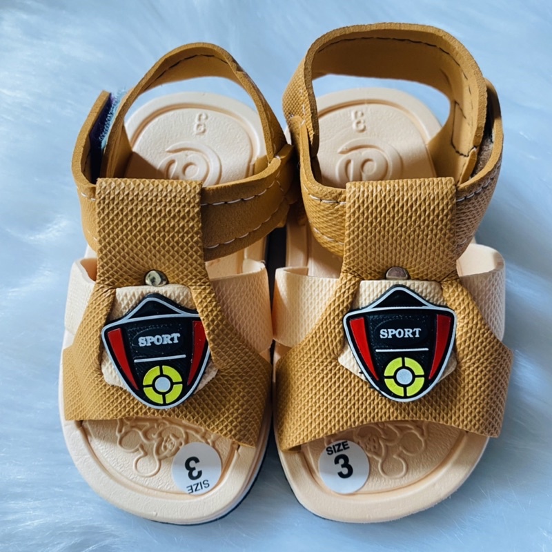 Dép sandal tập đi cho các bé từ 0-1.5 tuổi có kèn.