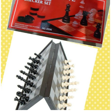 Cờ vua, cá ngựa nam châm to (35*35 cm)