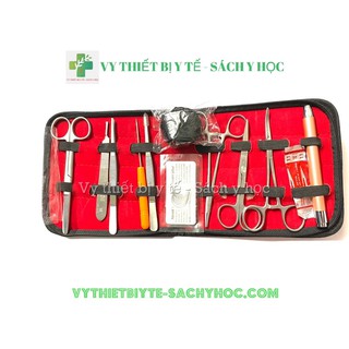  Bộ tiểu phẫu thực tập 13 món ( có đèn soi tai mũi họng )