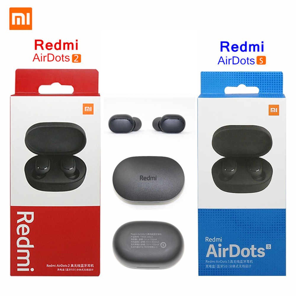 Tai Nghe Bluetooth Xiaomi Redmi 2 Mi Airdots Bluetooth 5.0 Tai Nghe Không Dây TWS