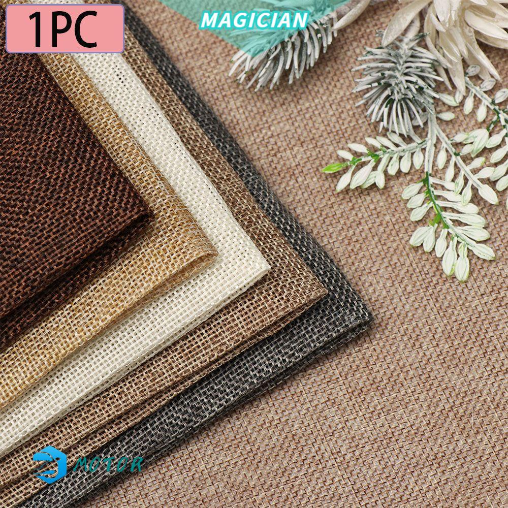 1 Tấm Vải Lanh Nhiều Màu Sắc Phong Cách Retro Sáng Tạo