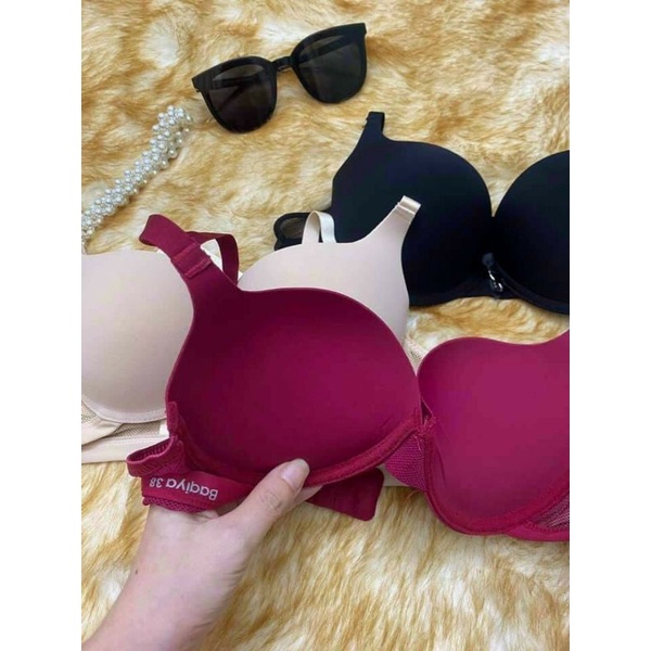 Áo lót Thái có gọng đệm dày nâng ngực CHUN, áo ngực nữ quay lưới dây nhỏ K32. M86