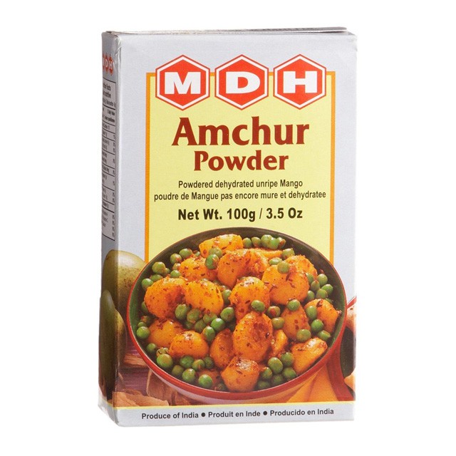Gia vi bột xoài hiệu MDH Amchoor Powder - Nhập khẩu Ấn Độ 100g