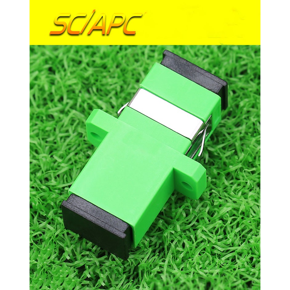 10 Đầu nối dây quang - Coupler SC APC - Adapter quang SC-APC