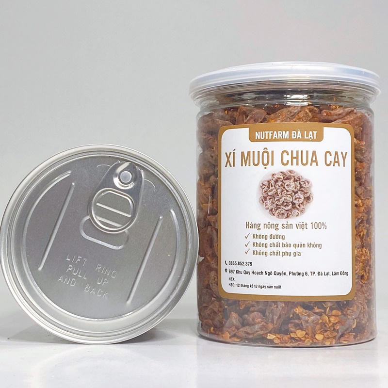 [GHIỀN ĐÀ LẠT] 400GR XÍ MUỘI CHUA CAY KHÔNG HẠT | ĐẶC SẢN ĐÀ LẠT