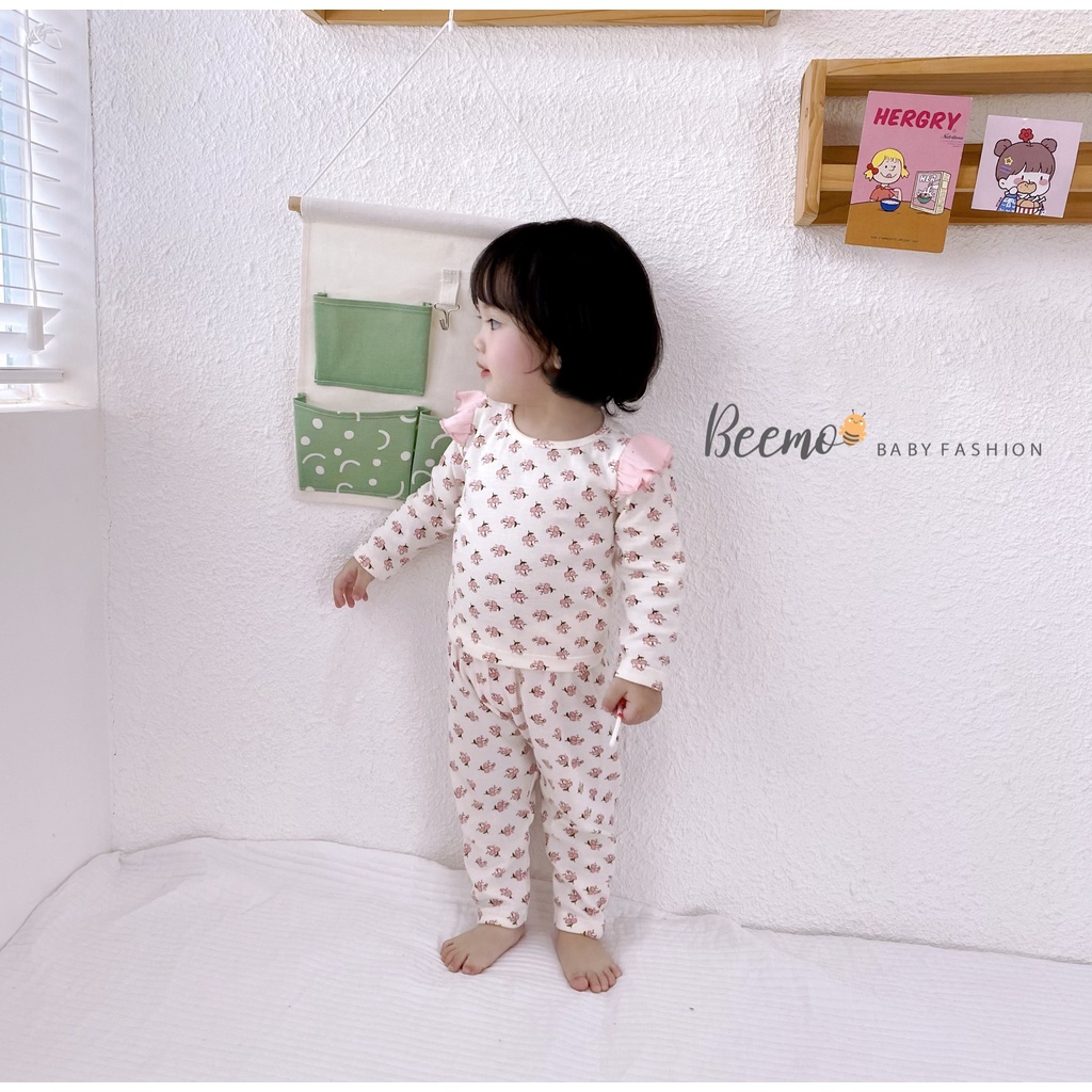 Bộ cánh tiên bé gái xinh xắn, bộ thu đông bé gái hàng đẹp bé gái Beemo