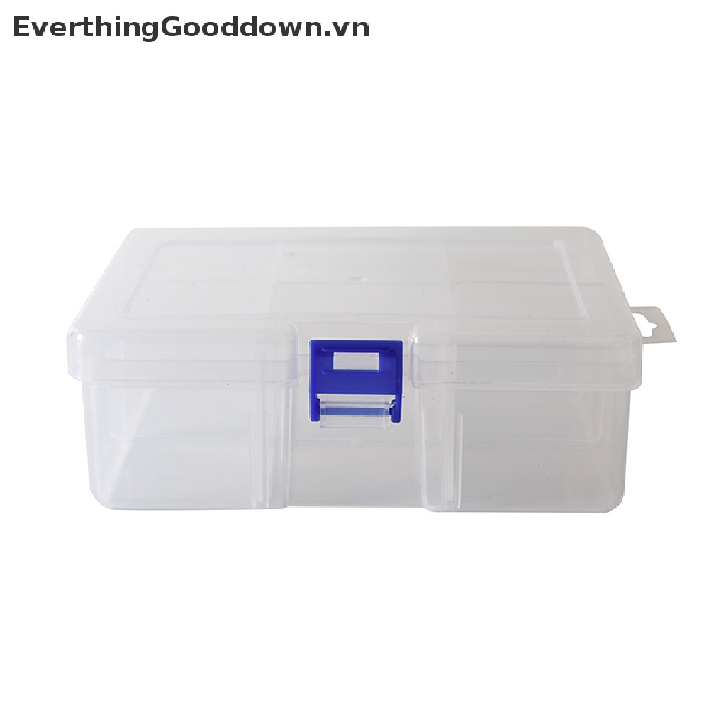 Everthinggooddown 1 Hộp Đựng Mồi Câu Cá 6 Ngăn Lớn Ốp
